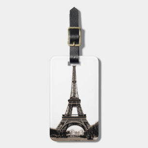 Étiquette À Bagage Tags Tour Eiffel Pour Bagages