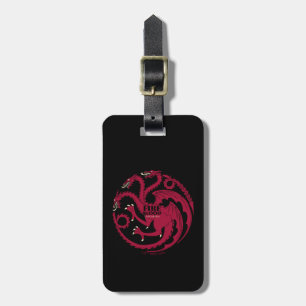Étiquette À Bagage Targaryen Sigil - Fire & Blood