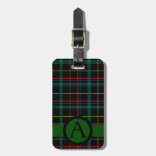 Étiquette À Bagage Tartan Twist
