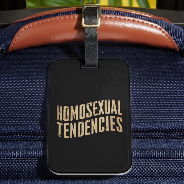 Étiquette À Bagage Tendances homosexuelles Fierté lesbienne gay LGBTQ (Insitu Rectoal 2)