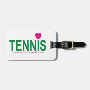 Étiquette À Bagage Tennis