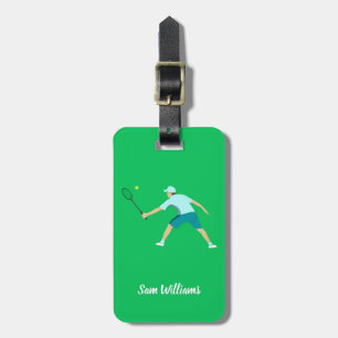 Étiquette À Bagage Tennis