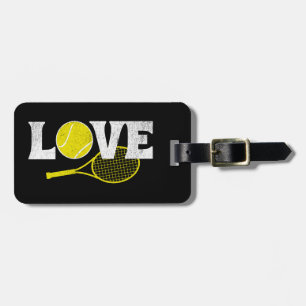 Étiquette À Bagage Tennis Love