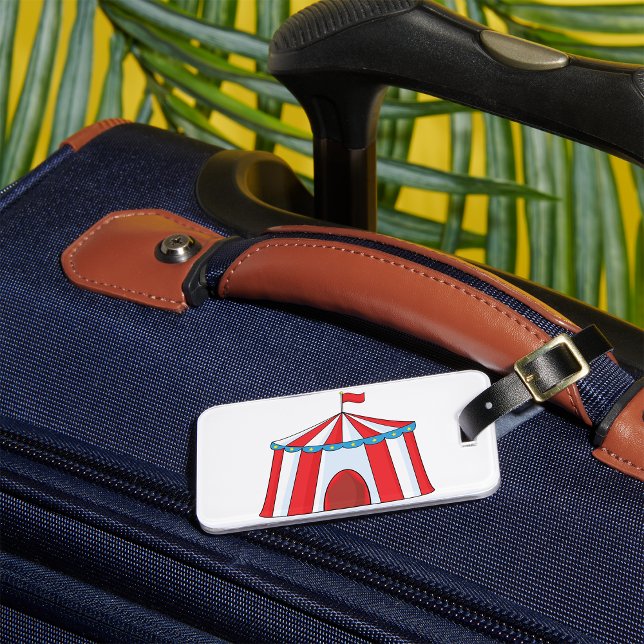 Étiquette À Bagage Tente de cirque - Marques (Créateur téléchargé)