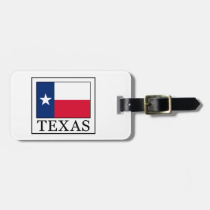 Étiquette À Bagage Texas