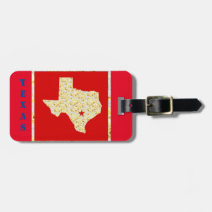 ÉTIQUETTE À BAGAGE TEXAS