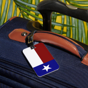 Étiquette À Bagage Texas : Drapeau du Texas