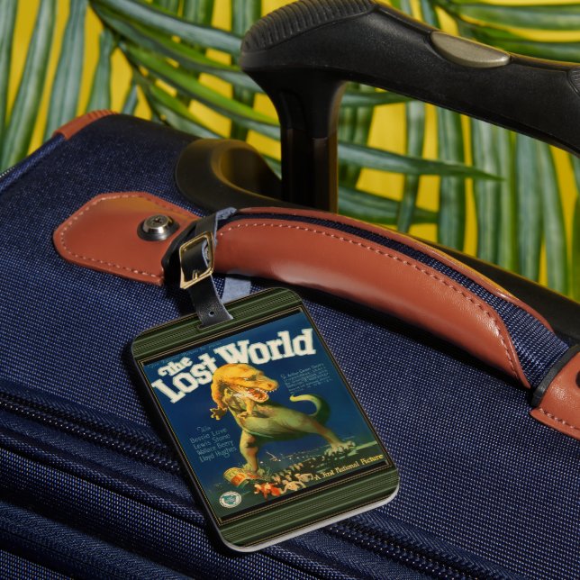 Étiquette À Bagage The Lost World Luggage Tag (Insitu Rectoal 1)
