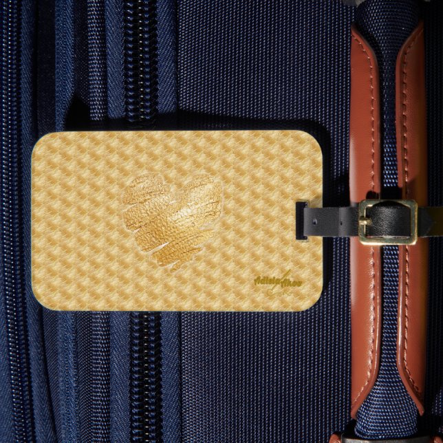 Étiquette À Bagage Thread d'or (Insitu Rectoal 4)