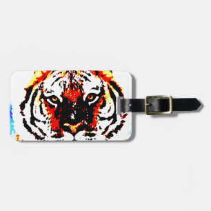 Étiquette À Bagage Tigre sauvage