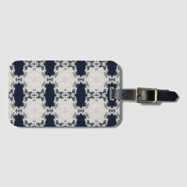 Étiquette À Bagage Tile (Devant Horizontal)