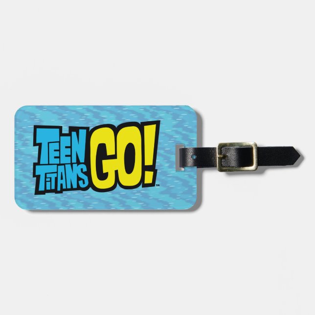 Étiquette À Bagage Titans Ados, partez ! | Logo (Devant horizontal)