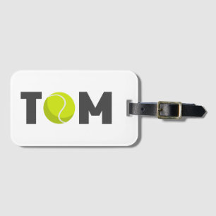 Étiquette À Bagage Tom Tennis