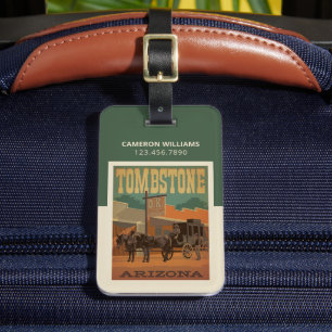 Étiquette À Bagage Tombstone, Arizona
