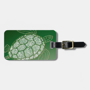 Étiquette À Bagage Tortue de mer d'Hawaii