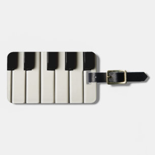 Étiquette À Bagage Touches de piano