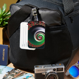 Étiquette À Bagage Tourbillon infini