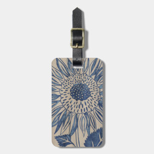 Étiquette À Bagage Tournesol d'Indigo
