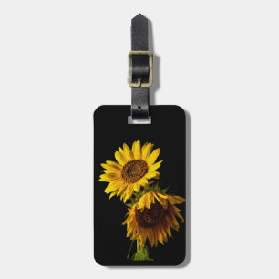 Étiquette À Bagage Tournesols 