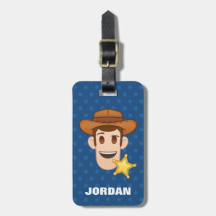 Étiquette À Bagage Toy Story Emoji Woody