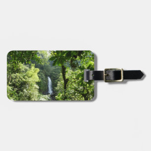 Étiquette À Bagage Trafalgar Falls Tropical Rainforest Photographie