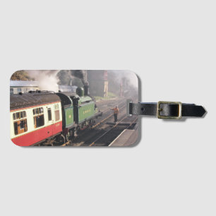 ÉTIQUETTE À BAGAGE TRAINS À VAPEUR