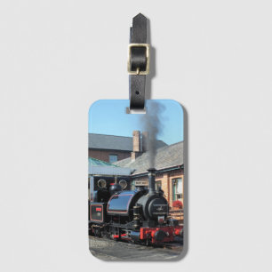 ÉTIQUETTE À BAGAGE TRAINS À VAPEUR
