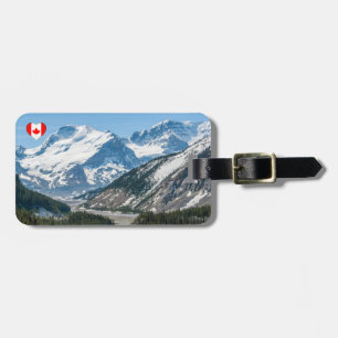 Étiquette À Bagage Traversée le long de la promenade Icefields Highwa