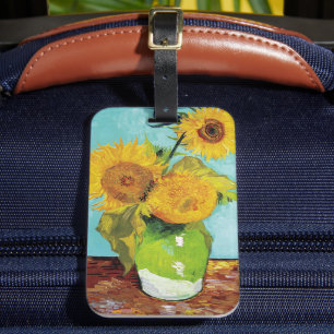 Étiquette À Bagage Trois tournfleurs Vincent van Gogh