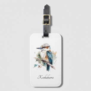 Étiquette À Bagage True Blue Kookaburra, personnalisé