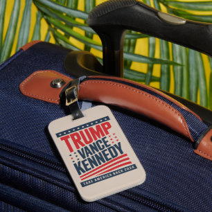 Étiquette À Bagage Trump Vance Kennedy Reprenez l'Amérique 2024