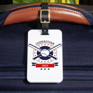 Étiquette À Bagage Tshirt de baseball Cooperstown DreamsPark