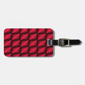 ÉTIQUETTE À BAGAGE TUILES ROUGES