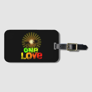 Étiquette À Bagage Un amour Jamaïque
