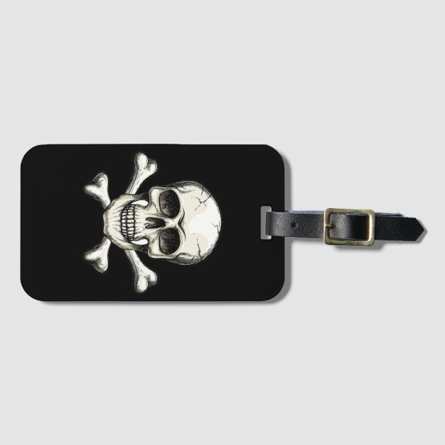 Étiquette À Bagage Une vie pirate pour moi (Devant Horizontal)