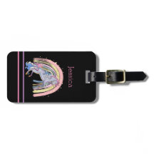 Unicorne moderne Pastel Rainbow