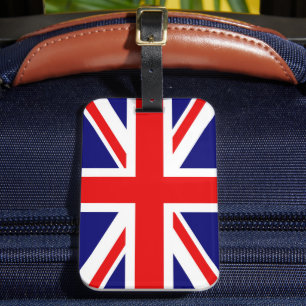 Étiquette À Bagage UNION JACK - LE DRAPEAU BRITANNIQUE Londres