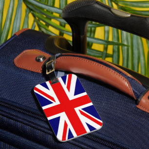 Étiquette À Bagage UNION JACK - LE DRAPEAU BRITANNIQUE Londres