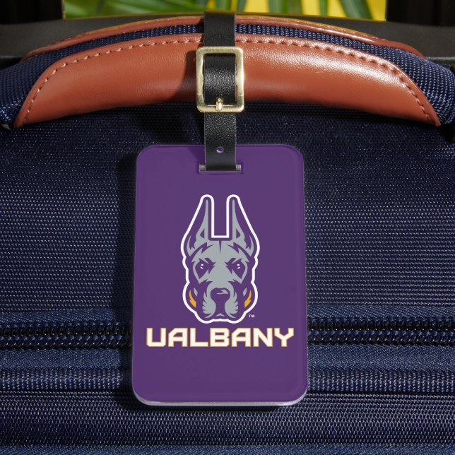 Étiquette À Bagage Université d'Albany Great Danes (Insitu Rectoal 2)