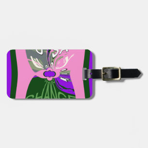 Étiquette À Bagage USA Millennial rose change vecteur Inspiration