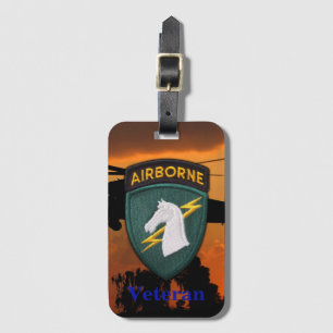 Étiquette À Bagage USASOC 1er opérations spéciales SOCOM vétérans pat
