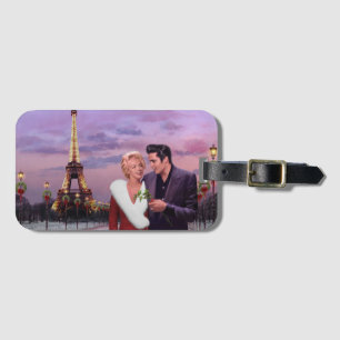 Étiquette À Bagage Vacances de Paris