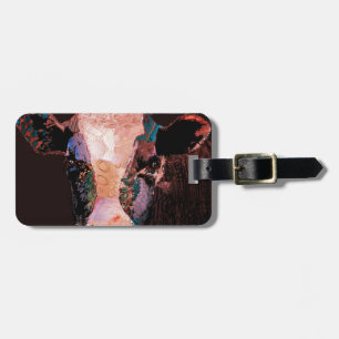 Étiquette À Bagage Vache