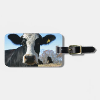 Étiquette À Bagage Vache folle