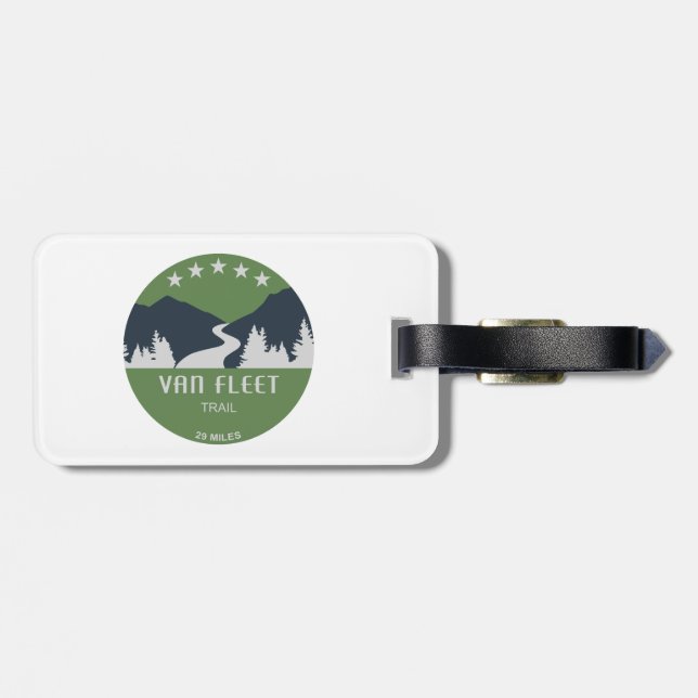 Étiquette À Bagage Van Fleet Trail Floride (Dos horizontal)