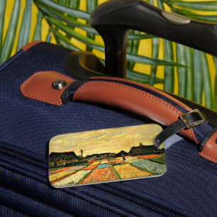 Étiquette À Bagage Van Gogh - Lits à fleurs en Hollande