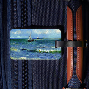 Étiquette À Bagage Van Gogh peinture, Seascape,