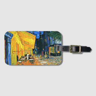 Étiquette À Bagage Van Gogh - Terrasse Café