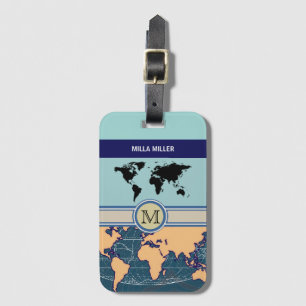 Étiquette À Bagage venez voir le monde