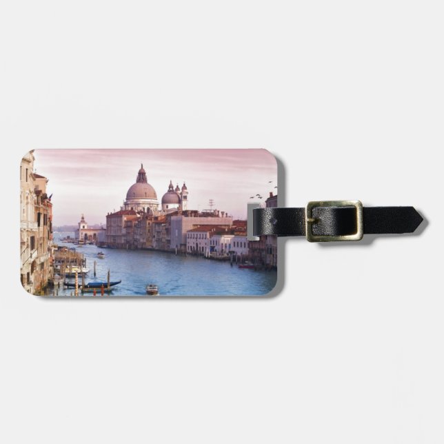 Étiquette À Bagage Venise (Italie) - Angie.JPG (Devant horizontal)